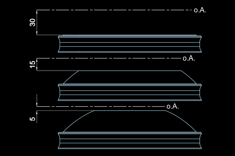 Auflagetische H20, H35, H45