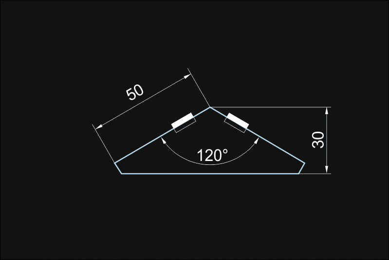 Reflecting Prism 120°