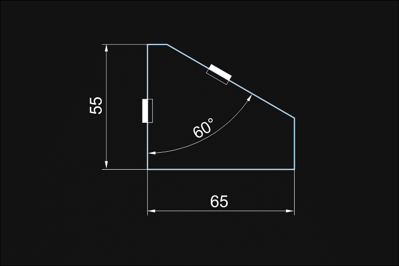 Reflecting Prism 60°