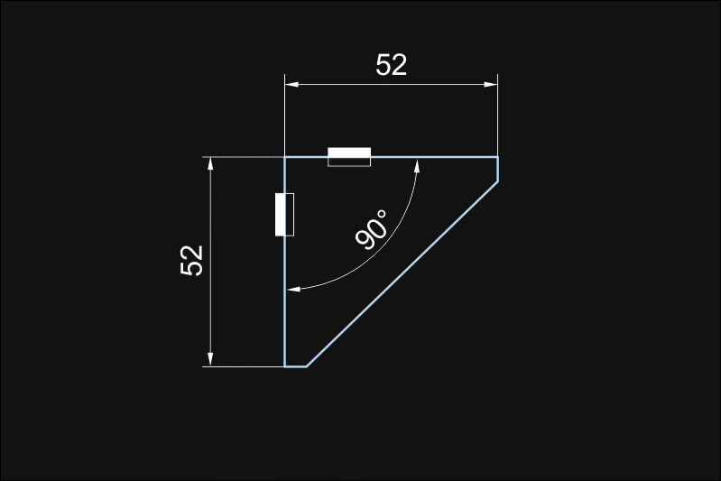 Reflecting Prism 90°