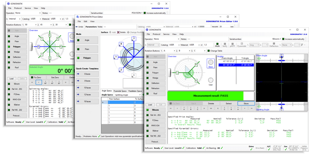 GONIOMATIK Software